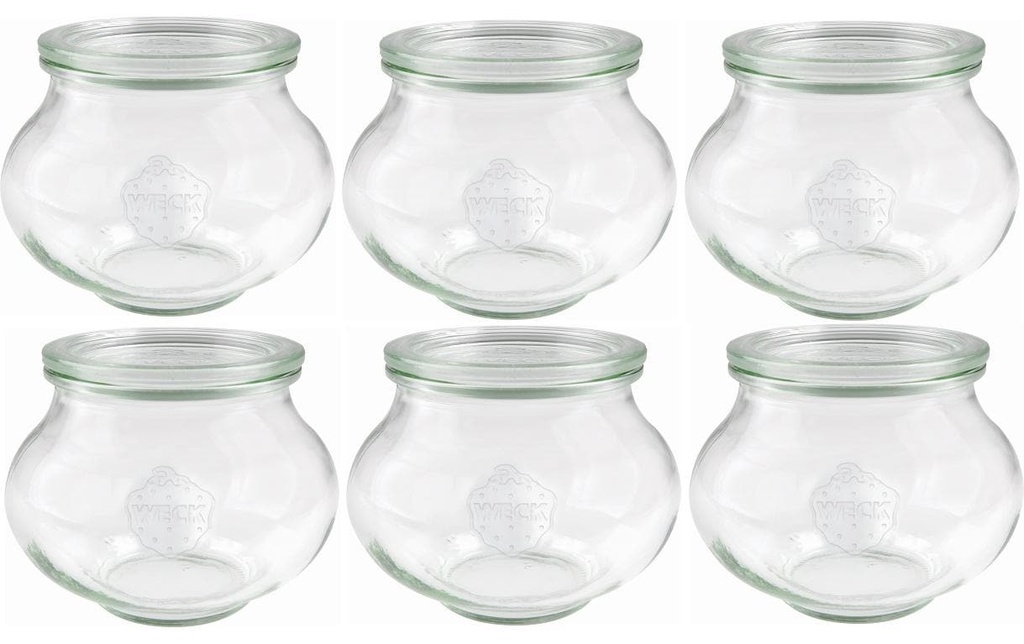 Weck Bocaux à conserves 500 ml, 6 Pièce/s