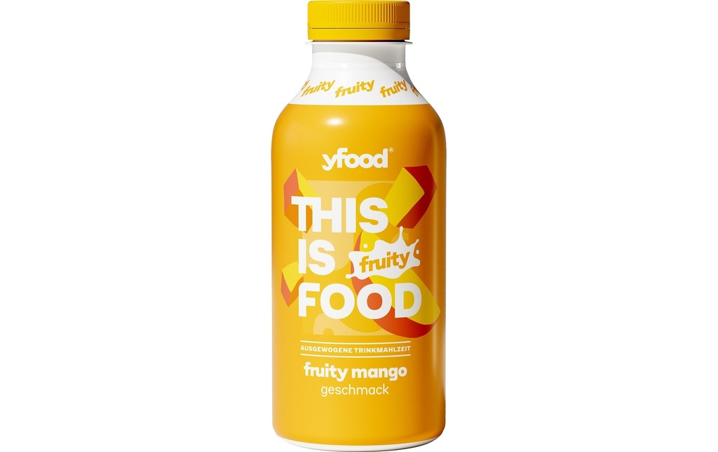 YFOOD Repas à boire Fruity Mango 500 ml