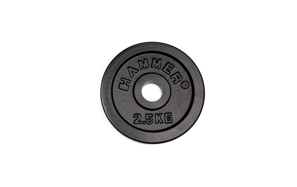 HAMMER Disque d'haltères 1 x 2.5 kg