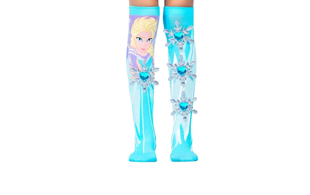 Waldmeier Chaussettes MADMIA Frozen Bleu