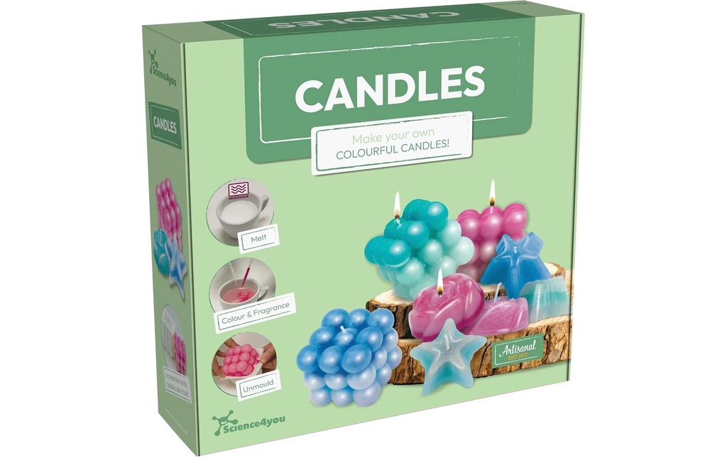 Science4you Boîtes d’expérimentation Candles Kit