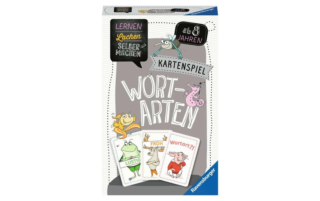 Ravensburger Jeux d’enfant Lernen Lachen Selbermachen: Wortarten