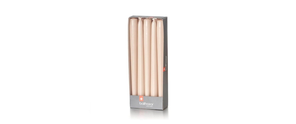 balthasar Bougie Etoile 24 cm x 2.2 cm, Taupe, 10 Pièce/s