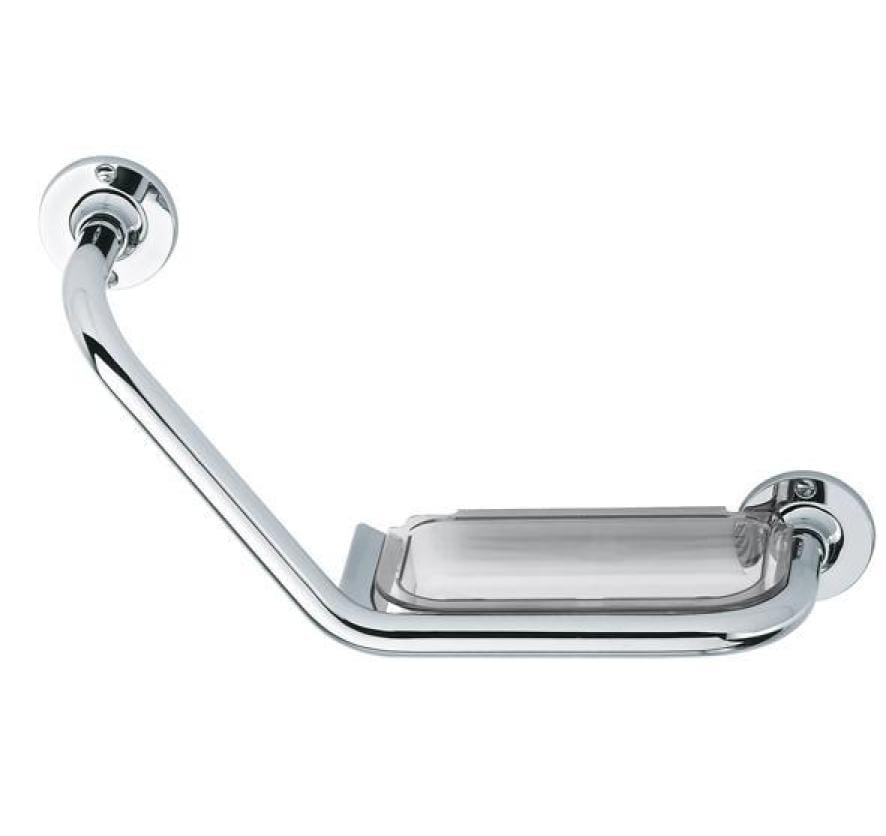 diaqua® Poignée de baignoire 37 x 11,5 x 24 cm,  Chrome, avec bol