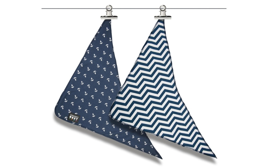 KNAUDER'S BEST Foulard Anker Marine, M