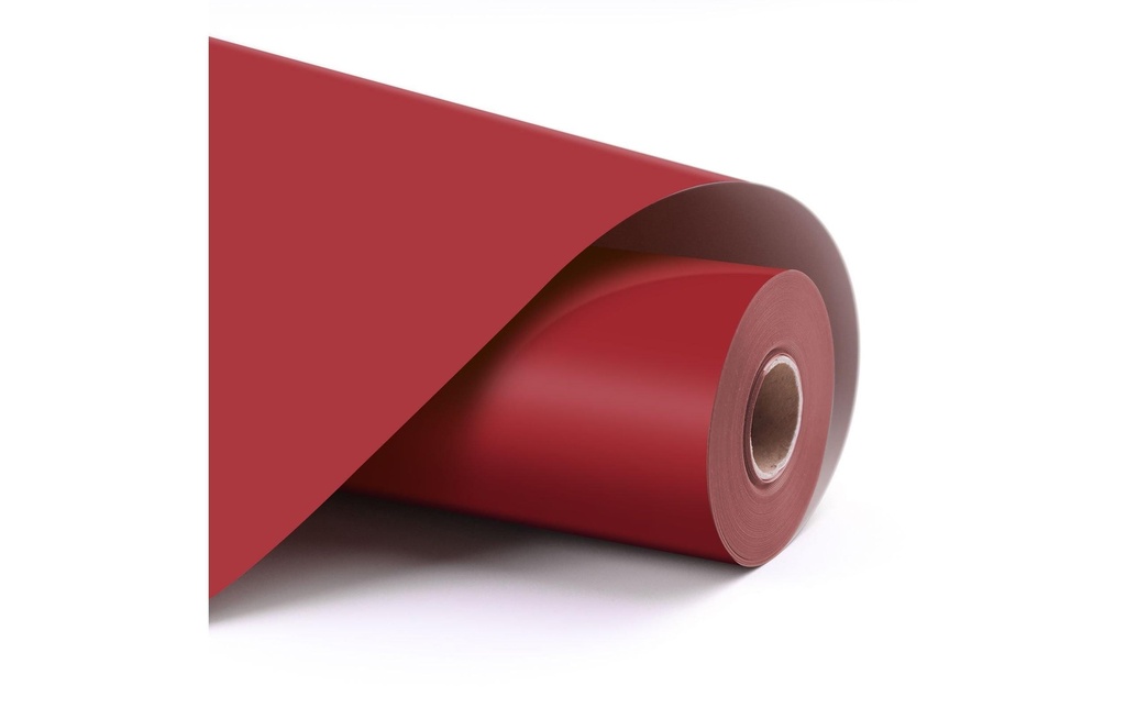 LOKLIK Vinyle adhésif permanent 30.5 x 180 cm, 1 Pièce/s, Rouge