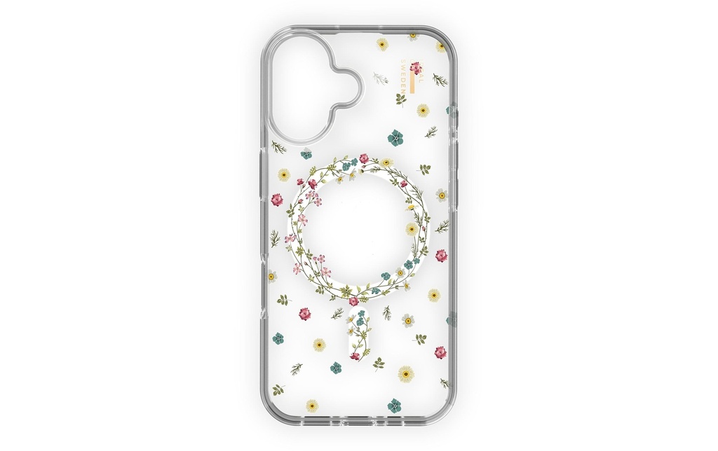 Ideal of Sweden Coque arrière Clear Case iPhone 16 Plus Petite Floral