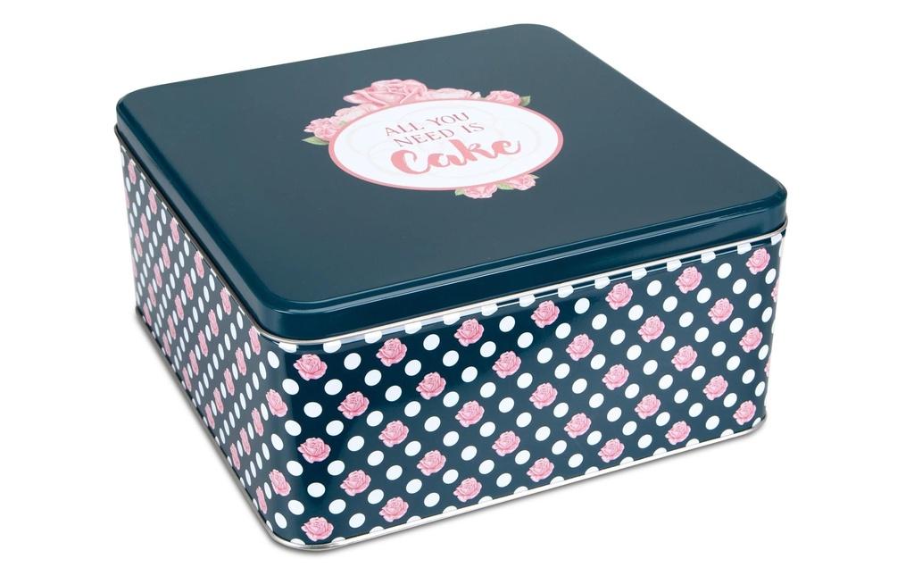 Städter Boîte à provisions All you need is Cake 2 l, Multicolore