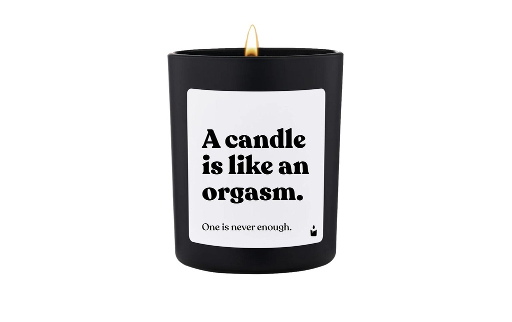 ChattyCandles Bougie parfumée A candle is like an orgasm 6.7 x 8 cm