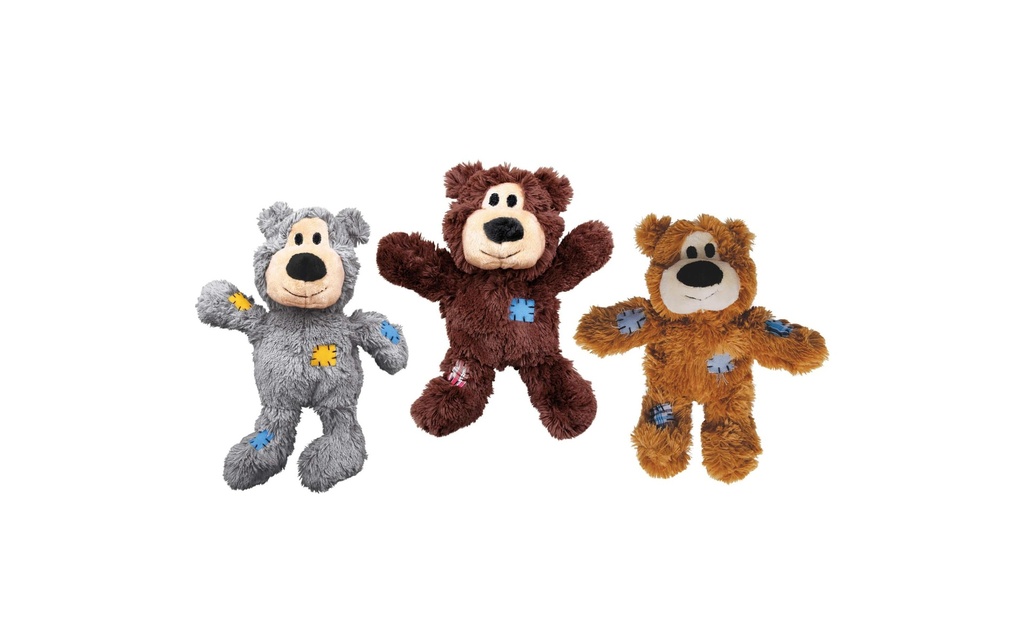 Kong Jouet pour chien Wild Knots Ours, S/M, assortis