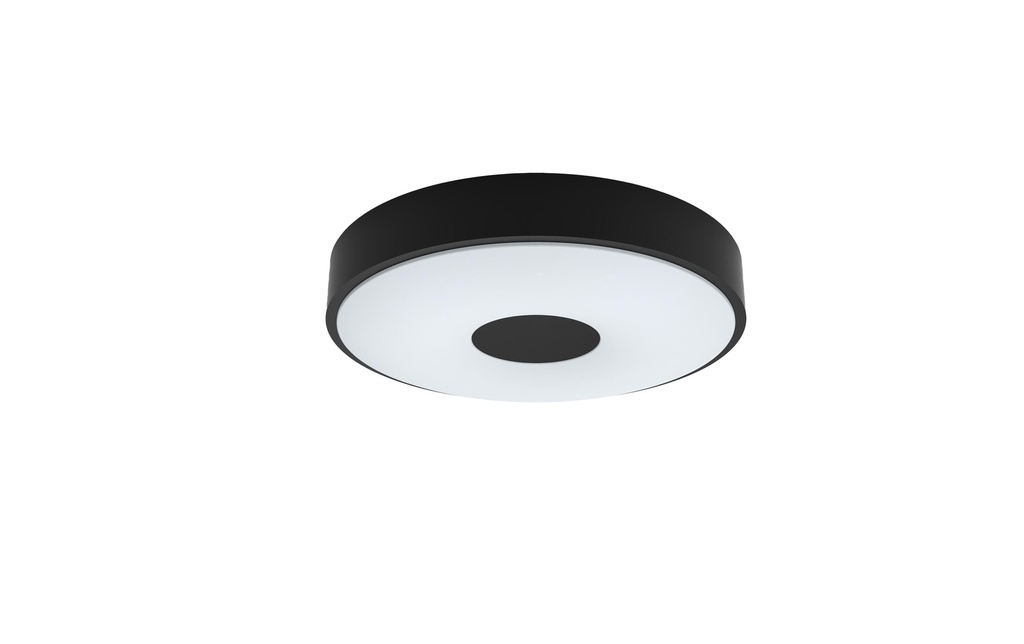 Philips Plafonnier Coiner SceneSwitch 2700K, 2700 Lm, noir