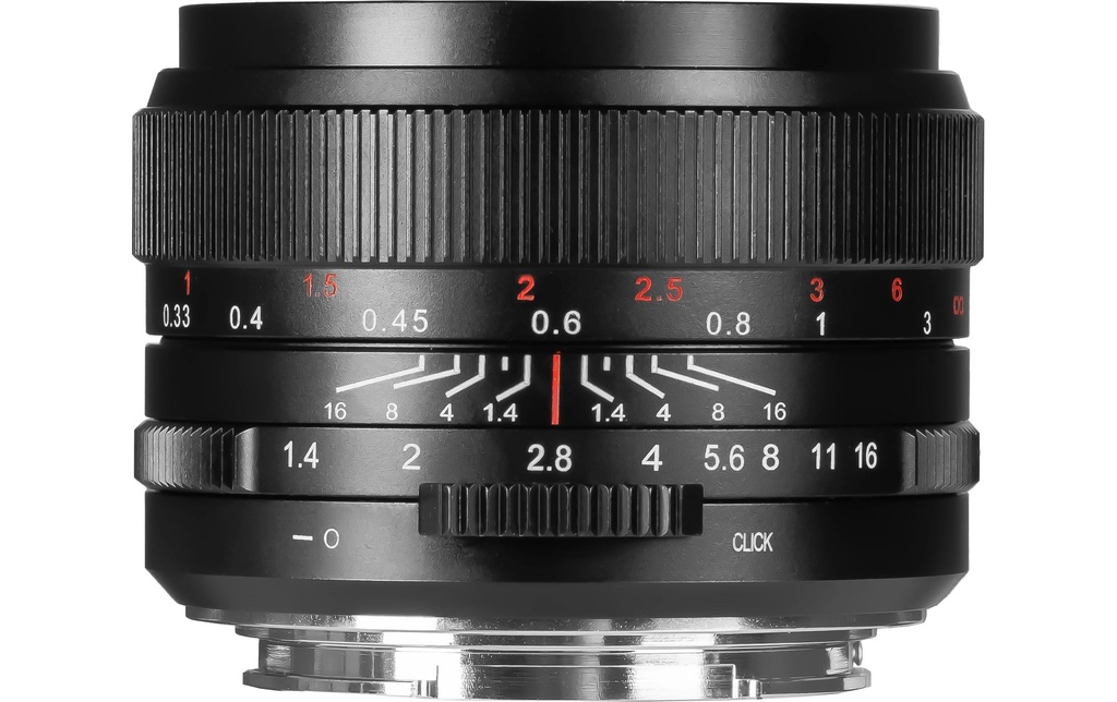 7Artisans Longueur focale fixe 35mm F/1.4 Mark III FF Noir – L-Mount