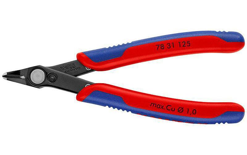 Knipex Pinces coupantes de côté pour l’électronique Super Knips 125 mm minces
