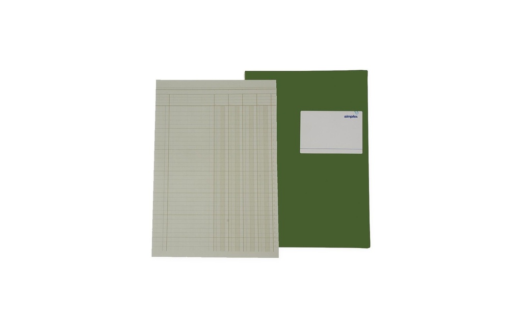 SIMPLEX Livre statistique A4 4col. (160 pces)