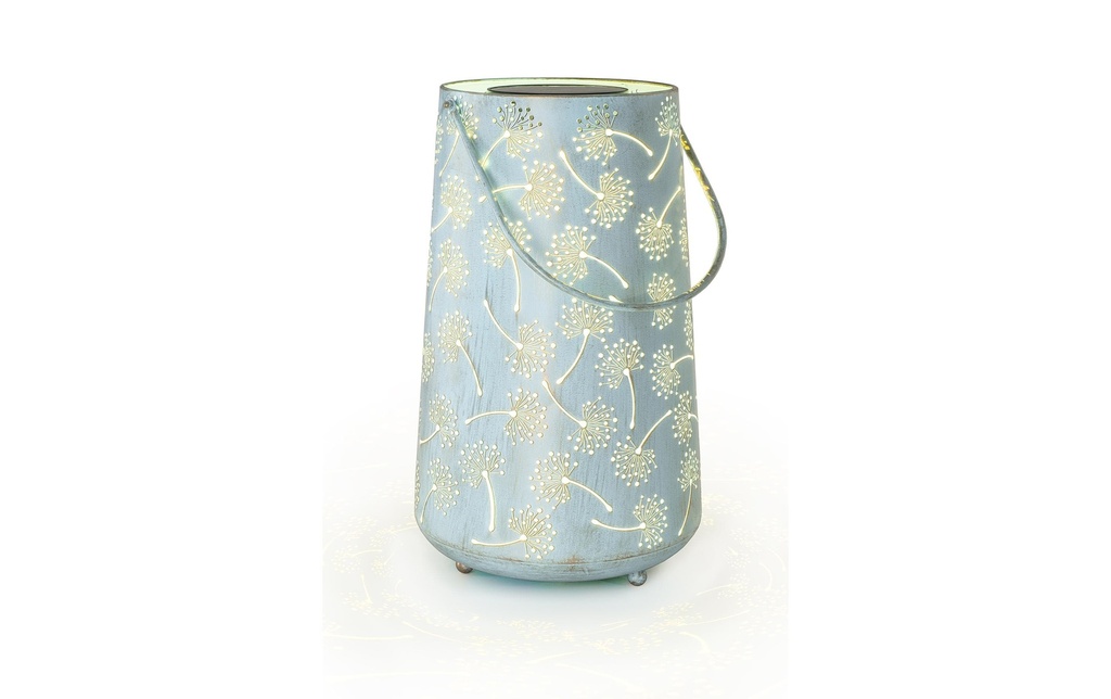 STT Solar Antic Dandelion, Ø 28 x 46 cm, Bleu clair/Anthracite