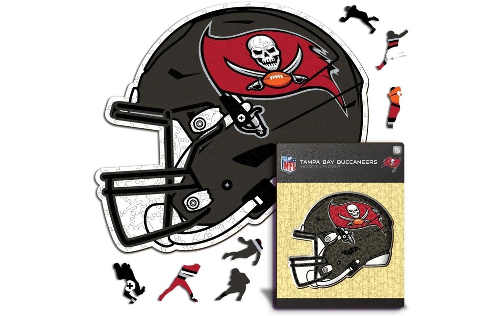 Iconic Puzzle Puzzle en bois NFL – Les Buccaneers de Tampa Bay S, 150 pièces
