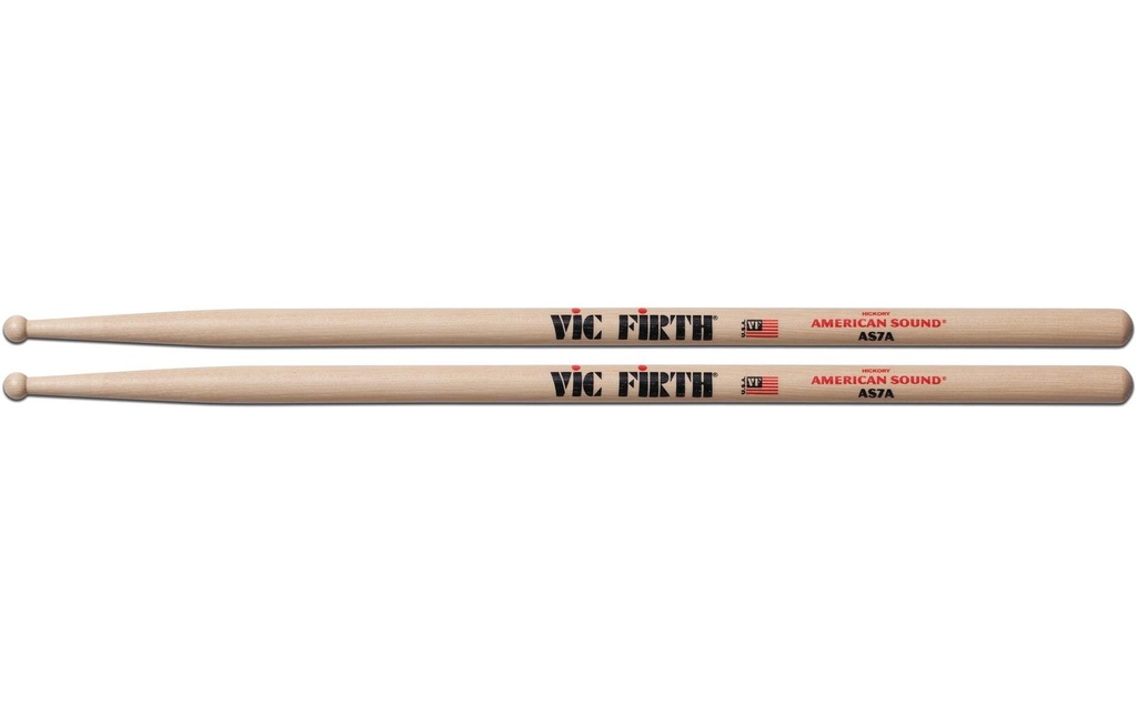 Vic Firth Baguettes de batterie AS7A – 1 Paire/s