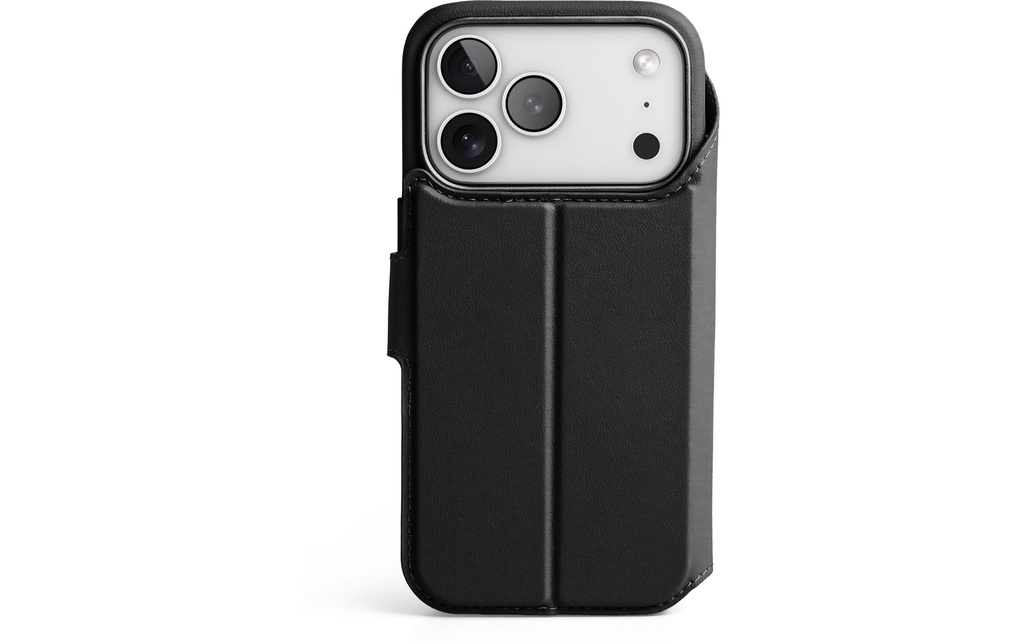 Vonmählen Book Cover Vegan Leather iPhone 17 Pro Max Brown