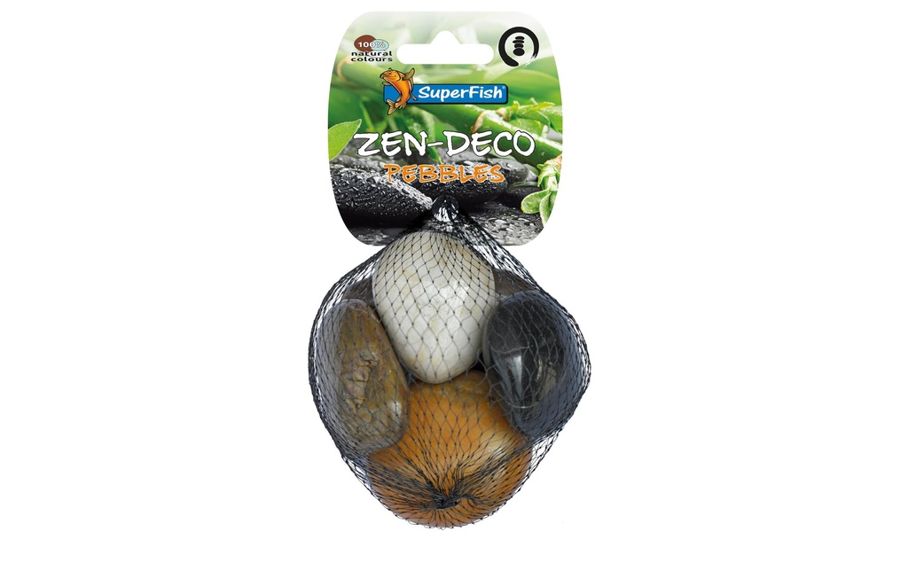 SuperFish Décoration Zen Deko Pebble Medium Mix 450 g