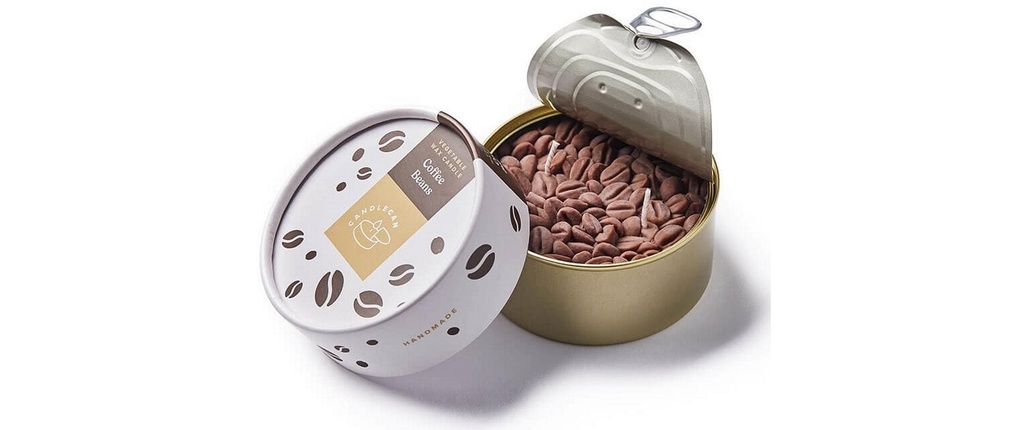 Mandatus Bougie parfumée Candle Can Coffee Beans