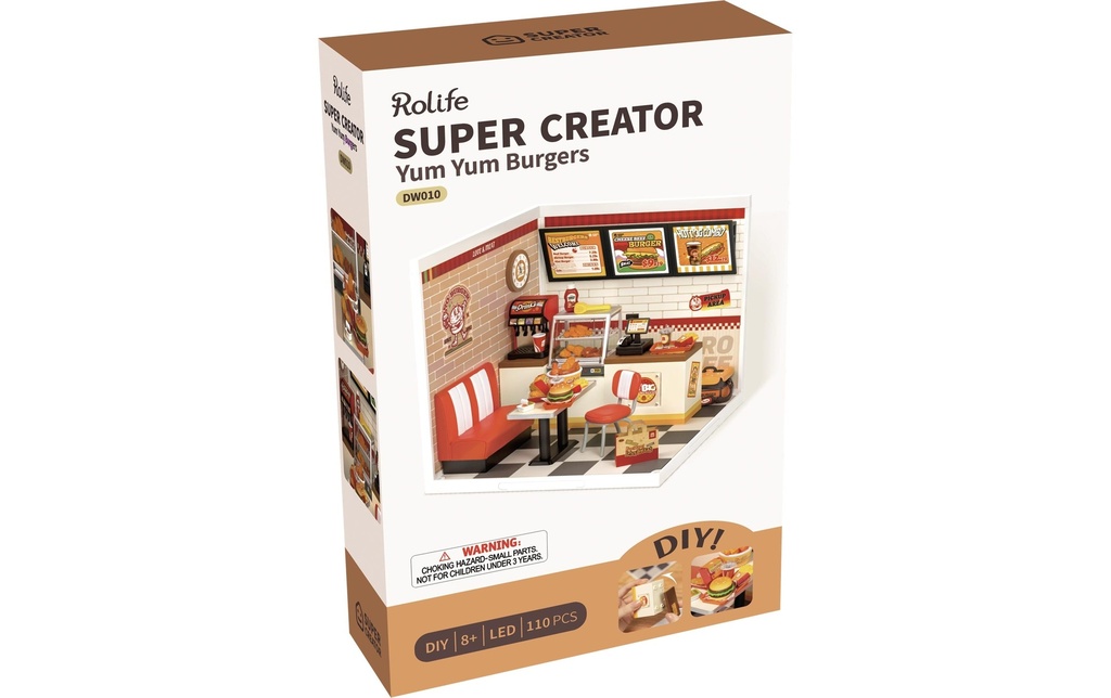 Rolife Yum Yum Burgers 1:20