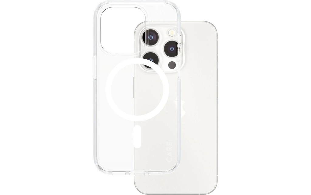 CARE Coque arrière Flagship iPhone 15 Pro Blanc