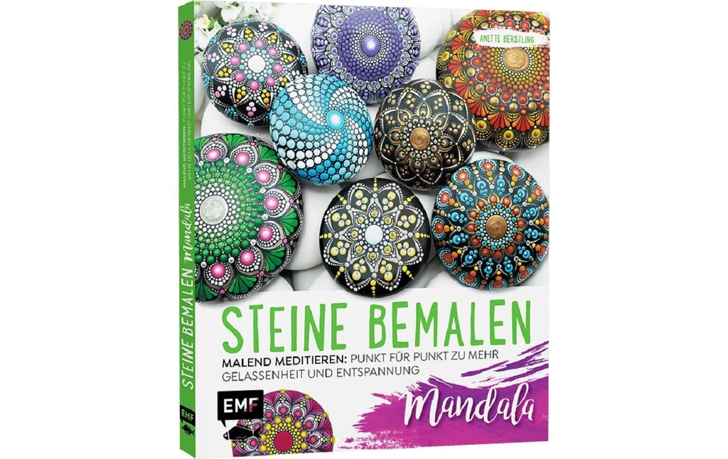 EMF Manuel Peinture de pierres Mandala  pages
