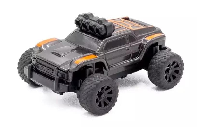 Turbo Racing Micro Monster Truck TC-01, noir, RTR, 1:76