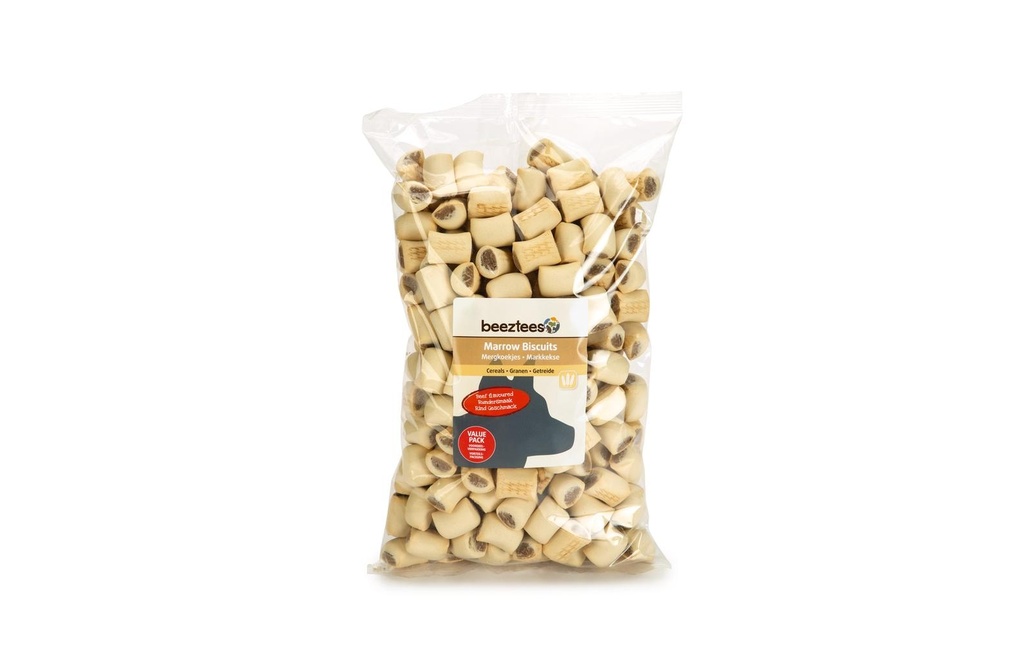 Beeztees Friandise Biscuits à la moelle de bœuf, 1400 g