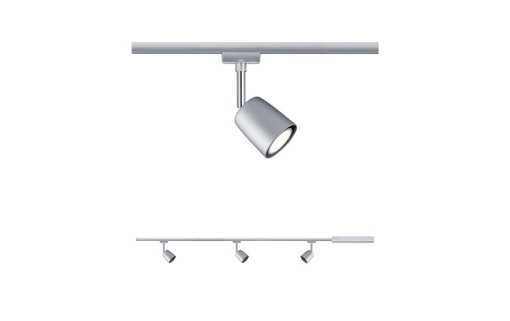 Paulmann Spot sur rail URail Cover Set, 3 x GU10, 30 W, chrome
