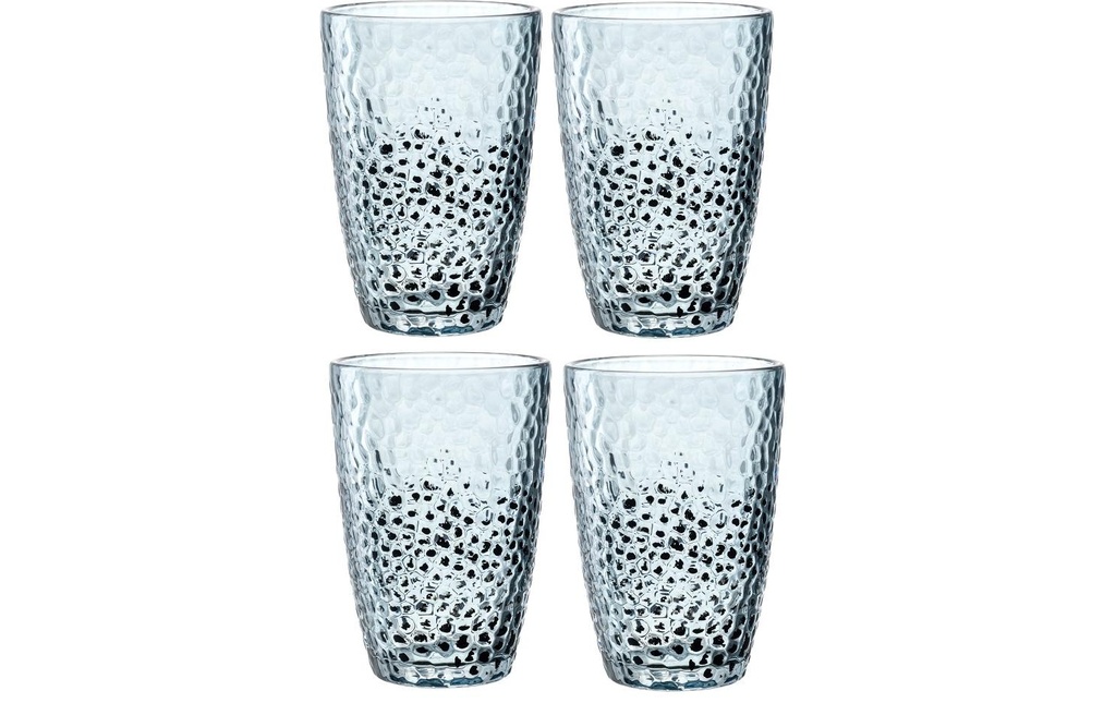 LEONARDO Verre Matera 340 ml, 4 Pièce/s, Bleu