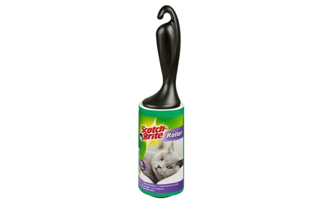 Scotch-Brite Rouleau adhésif pour vêtements Scotch-Brite pour les vêtements et les poils d'animaux
