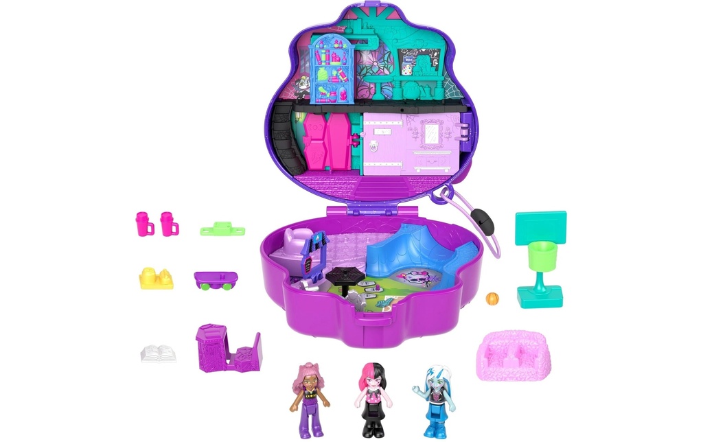 Monster High Set de jeu Polly Pocket Monster High Partnership Compact