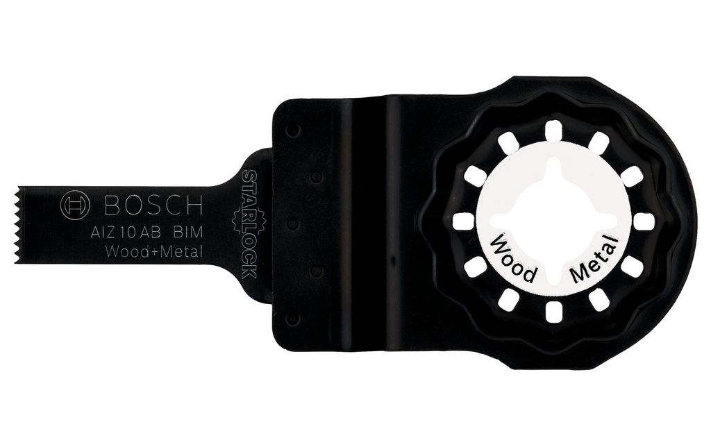 Bosch Professional Lame de scie plongeante BIM AIZ 10 AB Bois & métal, 10 x 20 mm