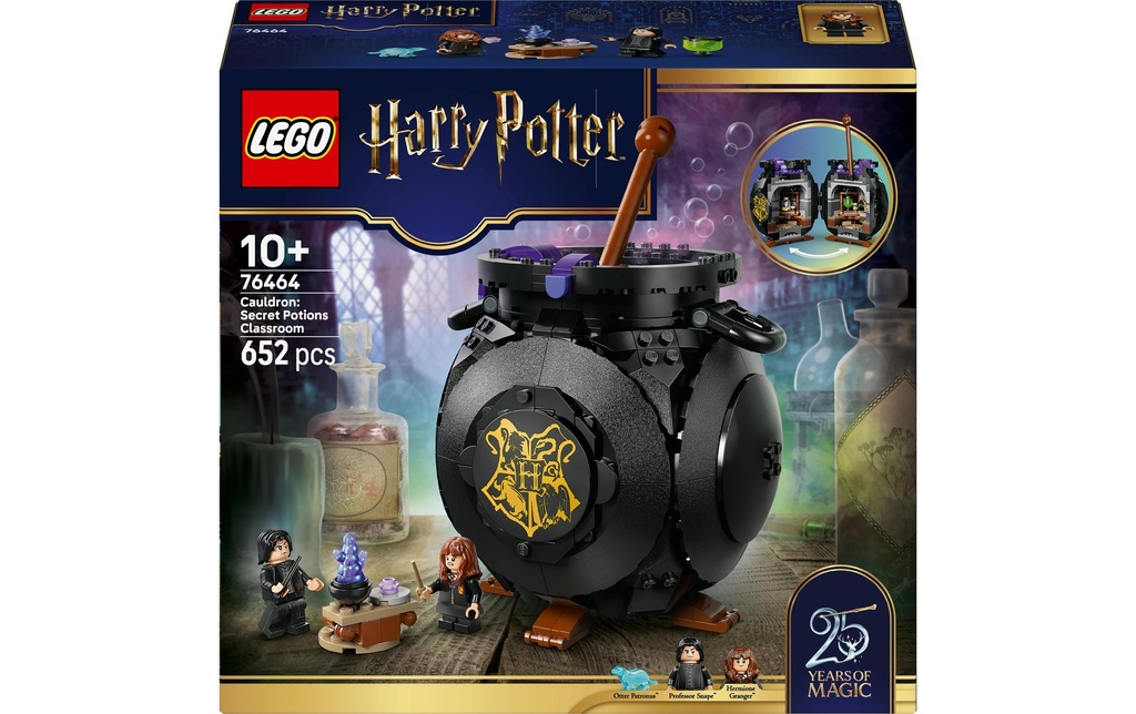 LEGO® Harry Potter Le chaudron: le cours de potions caché 76464
