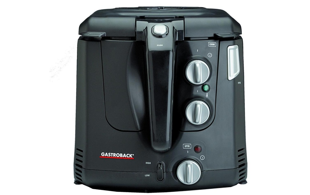 Gastroback Friteuse Vita-Spin 2.3 l, Noir