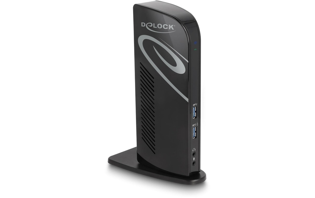 Delock Station d'accueil USB-A/C – USB/LAN/2xDP 4K