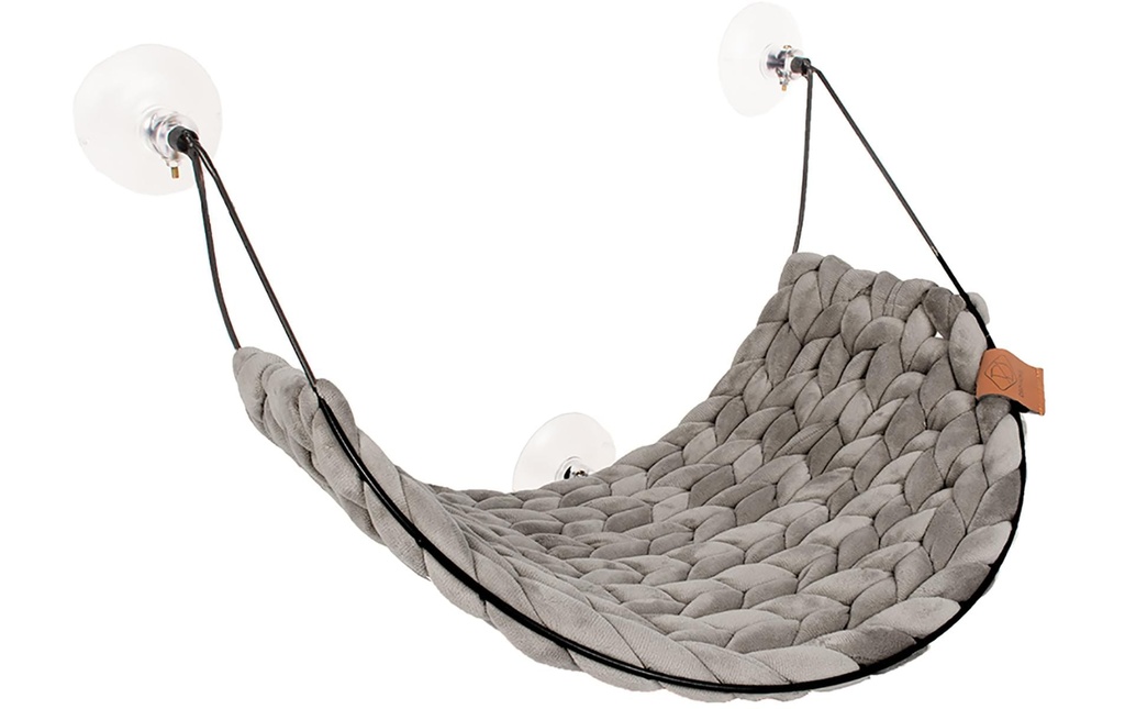 Ebi SOFIA Lit fenêtre gris 46 x 34 x 51 cm