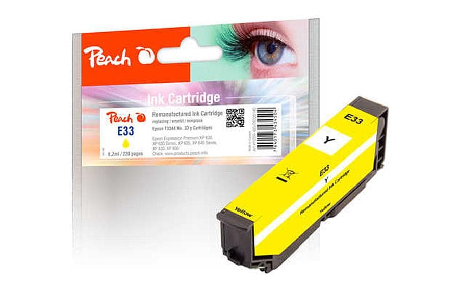 Peach Encre Epson No. 33 / T3344 Yellow