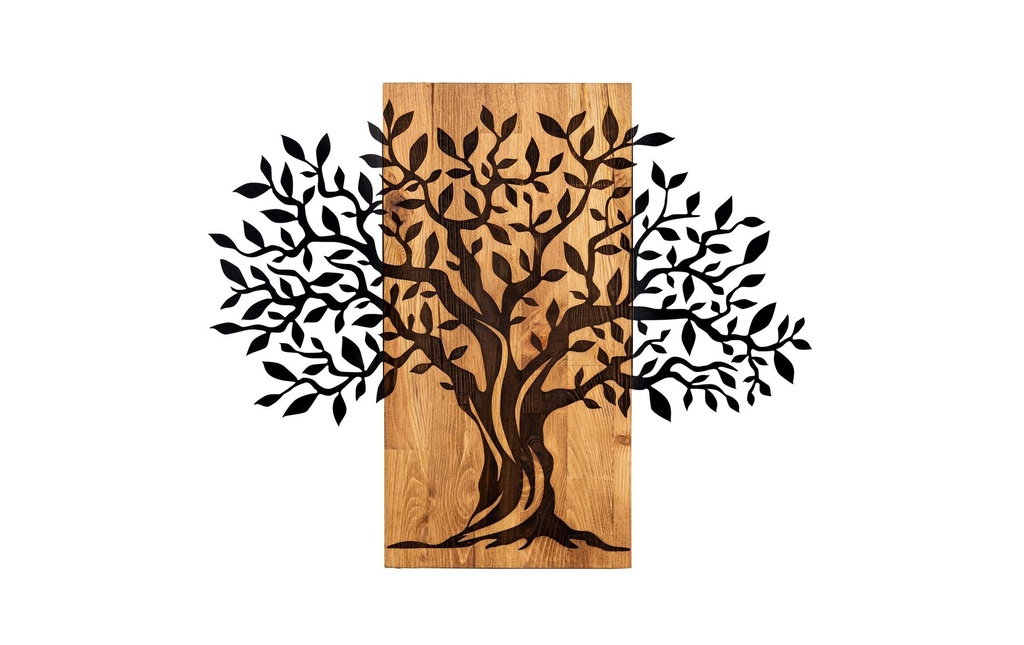 Wallxpert Décoration de mur Tree 72 x 58 cm