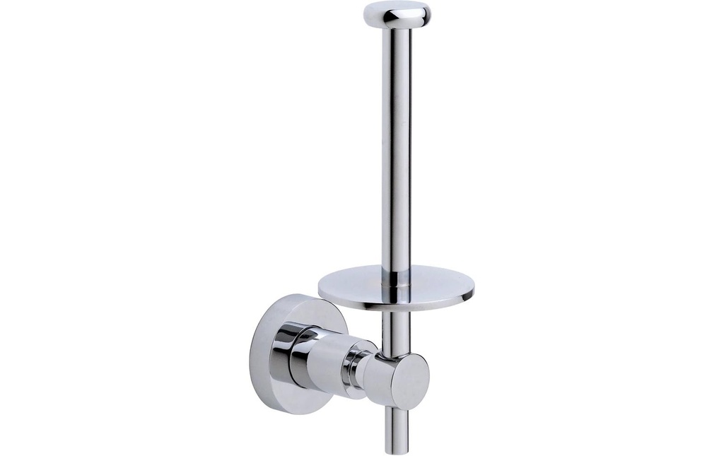 tesa Porte-rouleau pour papier toilette Loxx Argenté