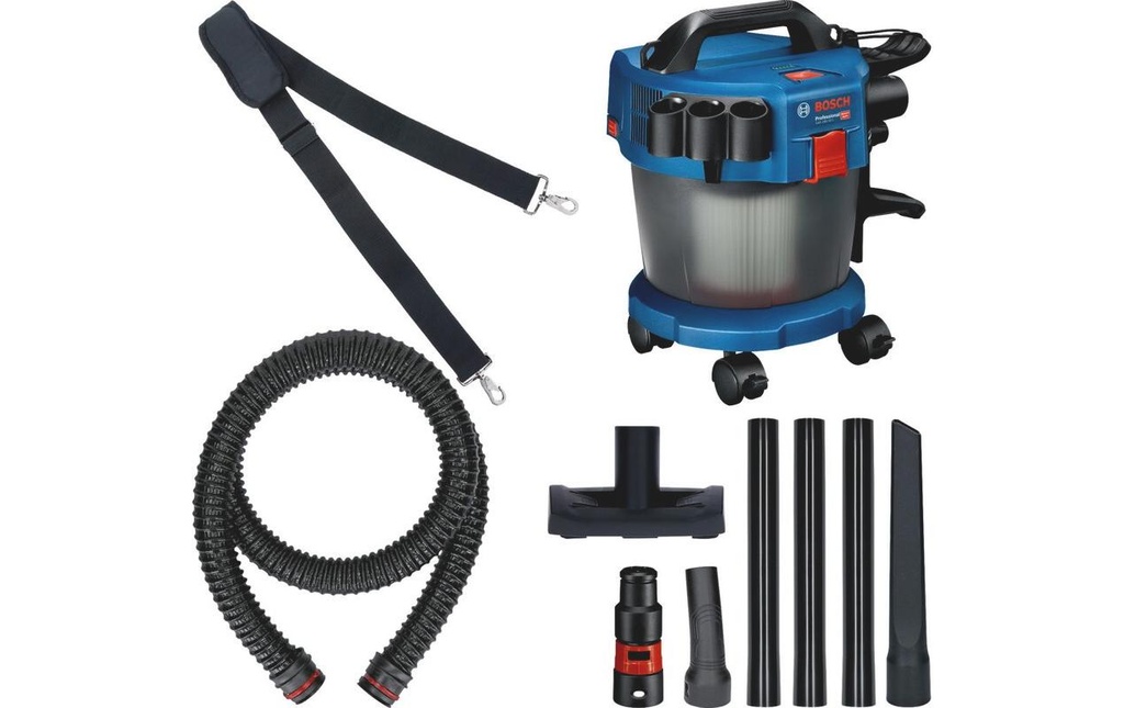 Bosch Professional Aspirateur à déchets humides/secs sans fil GAS 18V-10L Solo CLC