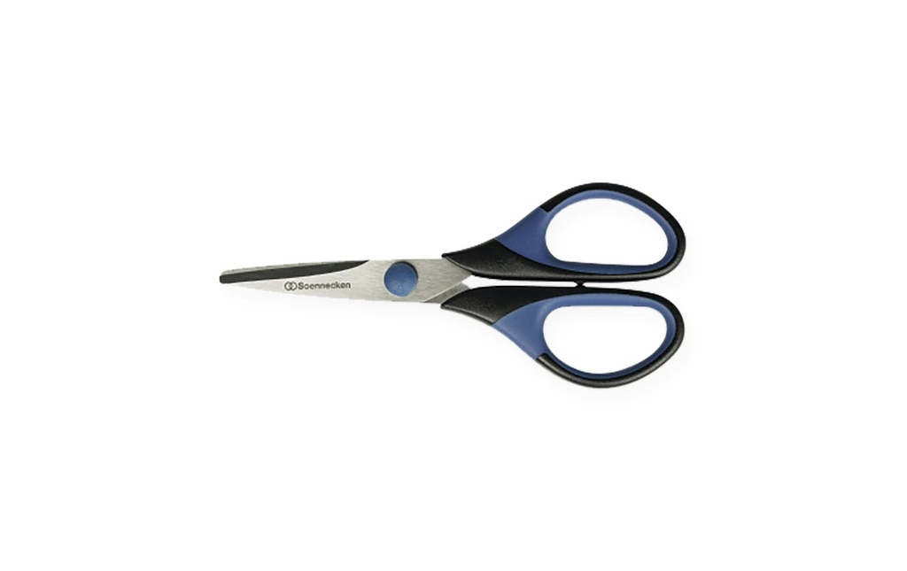 Soennecken Ciseaux Softgrip 14 cm, Acier inoxydable, Universel