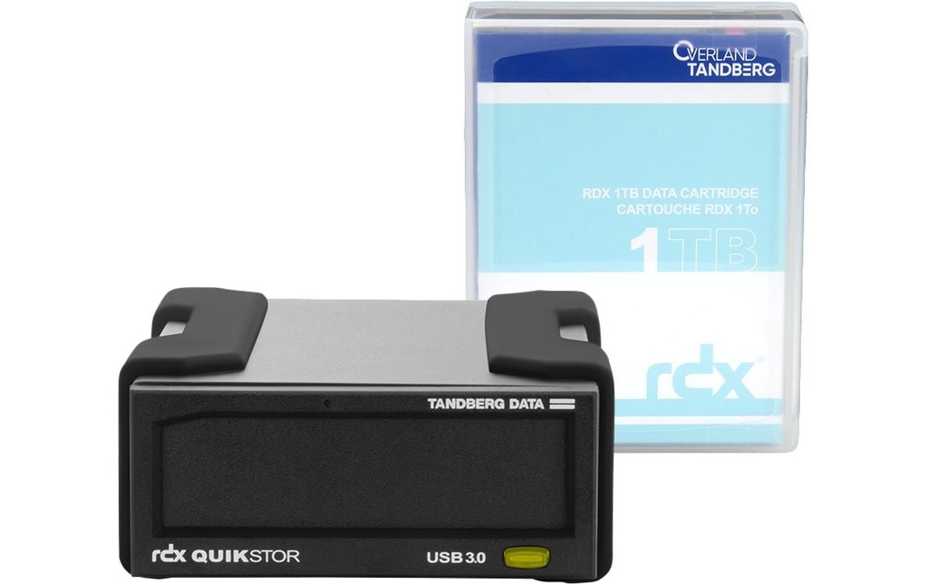 Tandberg Data Lecteur RDX 8864-RDX RDX QuikStor USB 3.0/Externe 1 TB