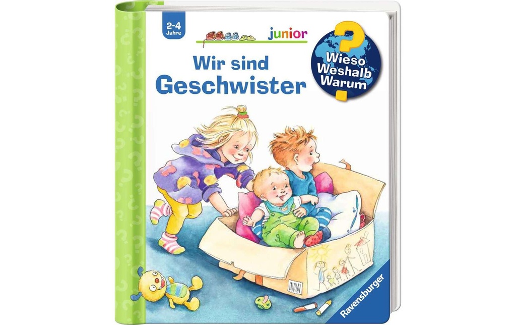 Ravensburger Livres pratiques pour enfants WWW Wir sind Geschwister