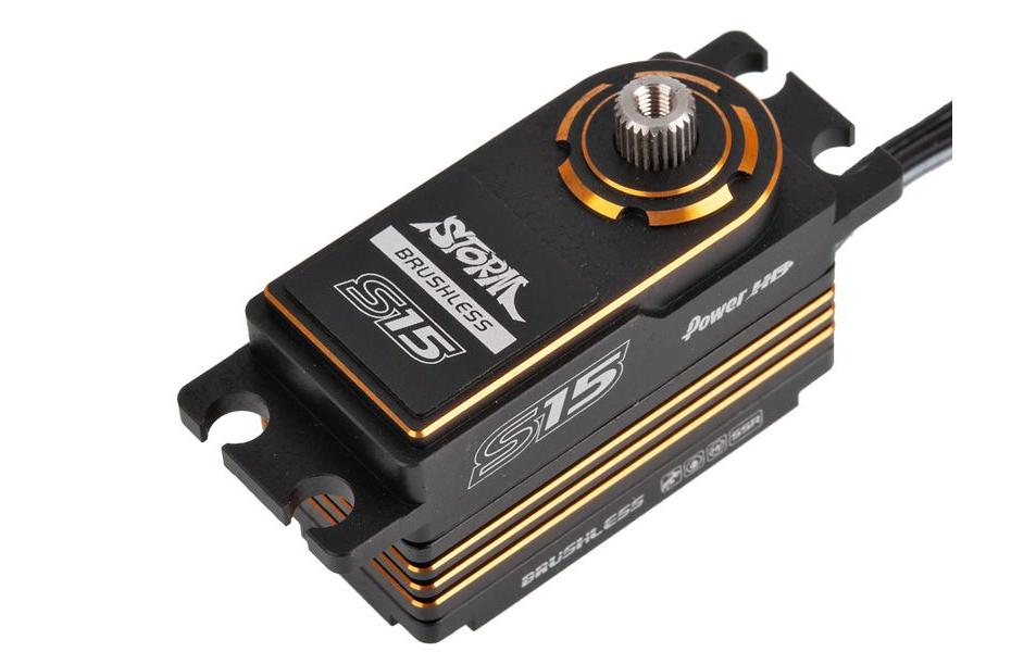 PowerHD Low Profile Servo S15 Golden Digital HV Brushless