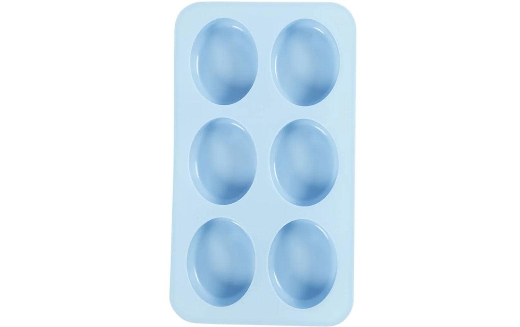 Creativ Company Moule à couler Ovale 6 x 7.7 x 2.3 cm, silicone