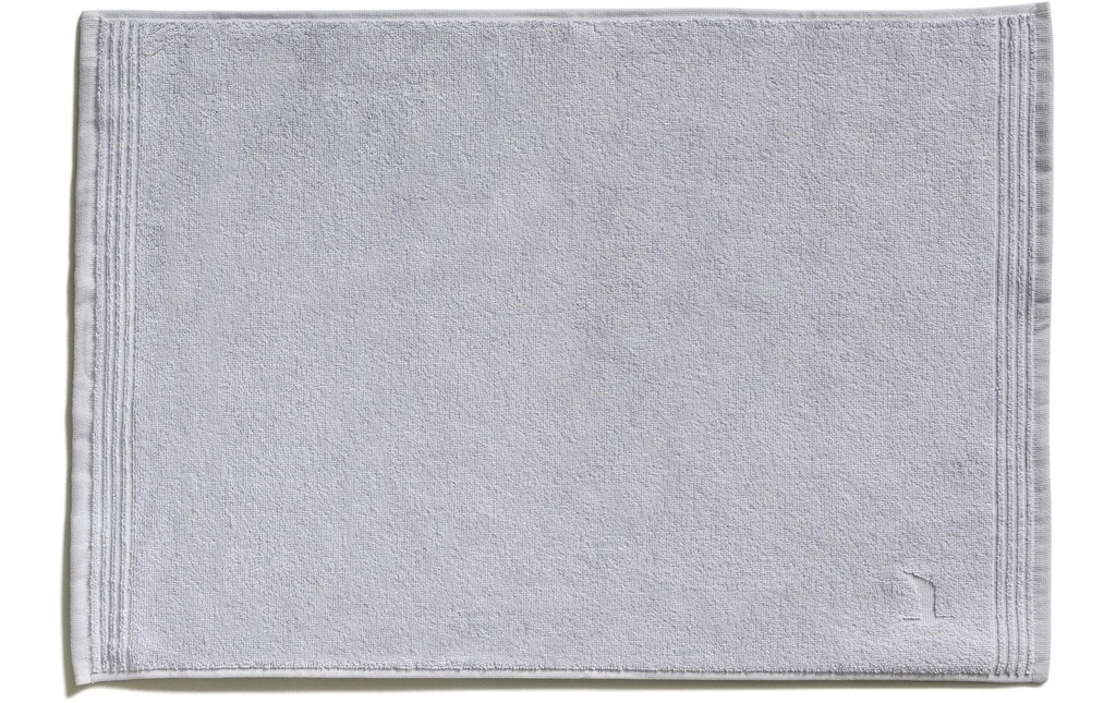 Möve Tapis de bain Superwuschel 50 x 70 cm, Argenté