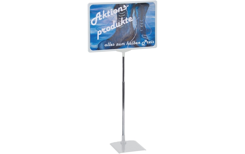 Franken Présentoir de prospectus A3, Gris
