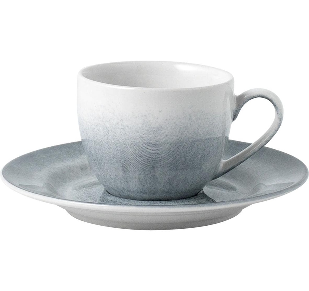Lunasol Tasse à expresso Elements Vulcano 8 pcs. gris